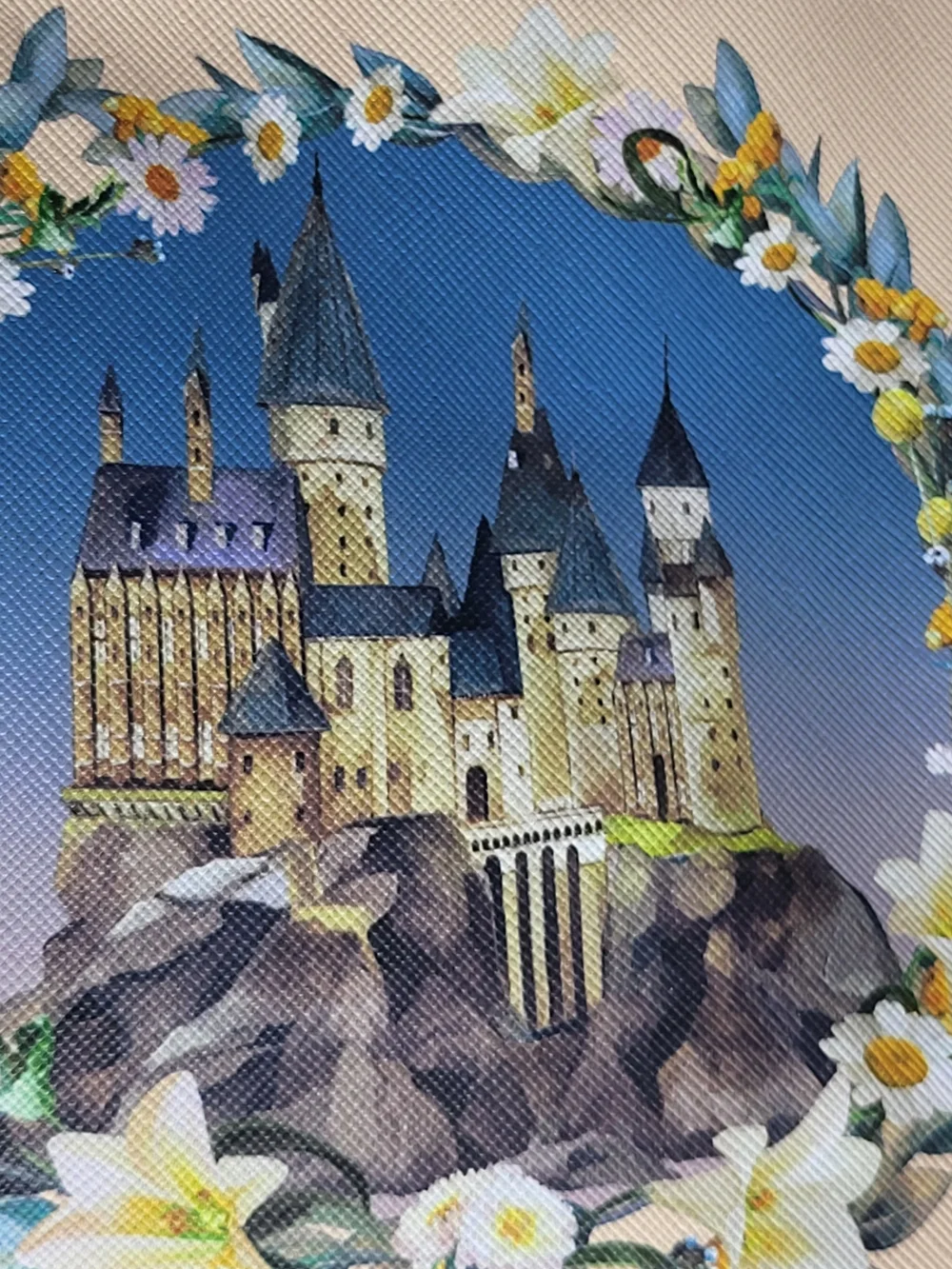 Hogwarts Castle Zip Cosmetic Pouch by Unbranded